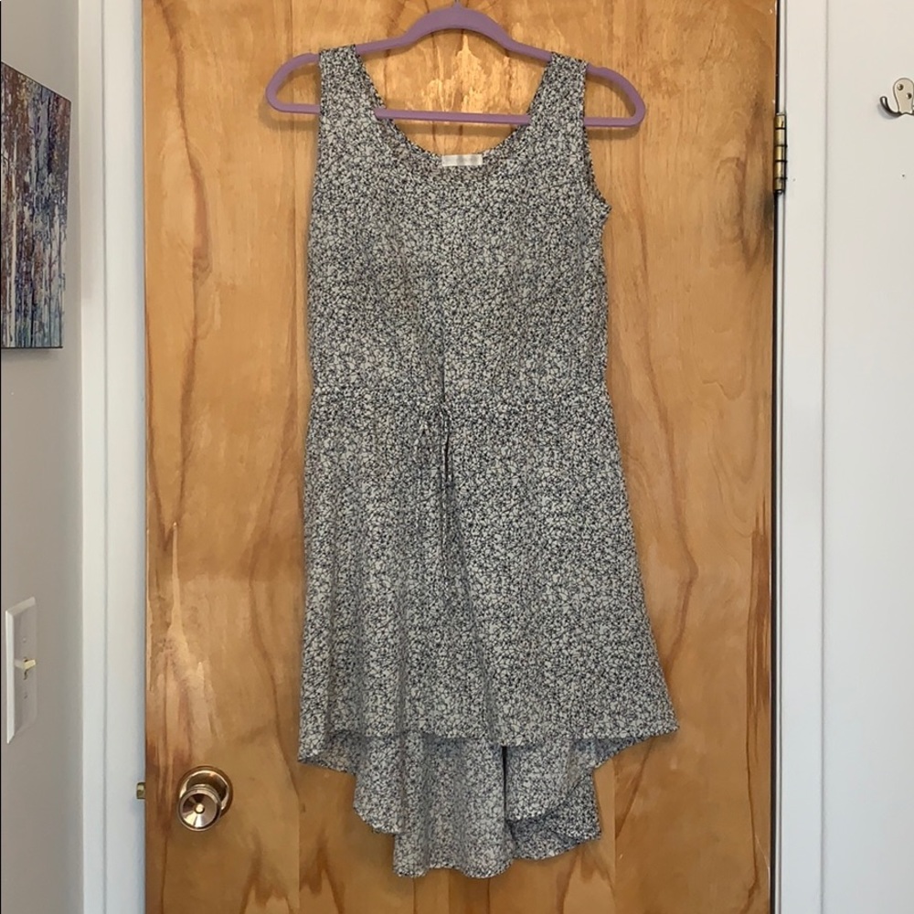 Peppermint dress with bicycle pattern
